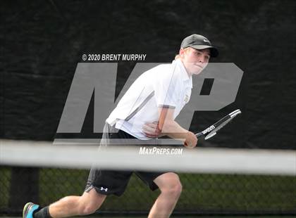 Thumbnail 1 in CHSAA Tennis 5A State Championships - Day 1 photogallery.