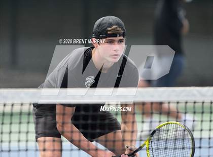 Thumbnail 2 in CHSAA Tennis 5A State Championships - Day 1 photogallery.