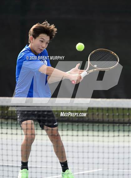 Thumbnail 3 in CHSAA Tennis 5A State Championships - Day 1 photogallery.