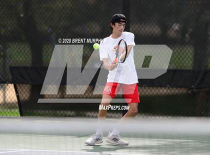 Thumbnail 2 in CHSAA Tennis 5A State Championships - Day 1 photogallery.