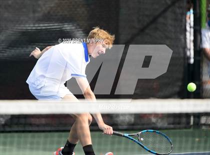 Thumbnail 2 in CHSAA Tennis 5A State Championships - Day 1 photogallery.