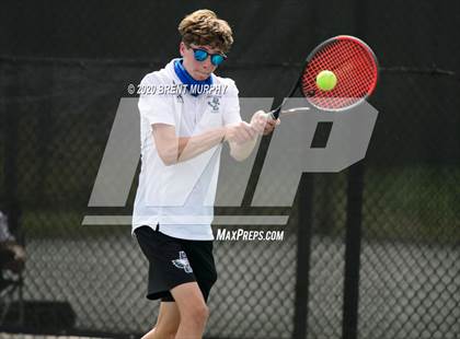 Thumbnail 1 in CHSAA Tennis 5A State Championships - Day 1 photogallery.