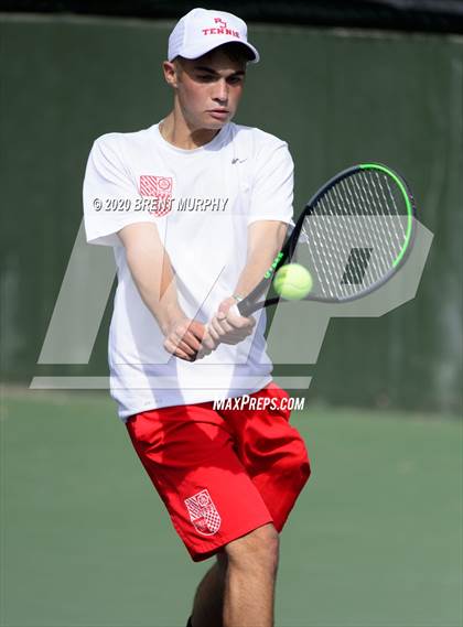 Thumbnail 3 in CHSAA Tennis 5A State Championships - Day 1 photogallery.
