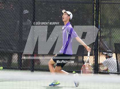 Thumbnail 3 in CHSAA Tennis 5A State Championships - Day 1 photogallery.