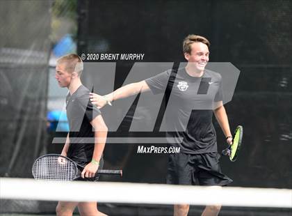 Thumbnail 3 in CHSAA Tennis 5A State Championships - Day 1 photogallery.