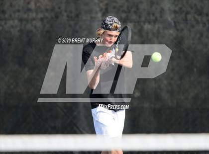 Thumbnail 2 in CHSAA Tennis 5A State Championships - Day 1 photogallery.