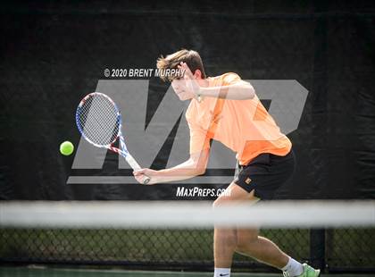 Thumbnail 2 in CHSAA Tennis 5A State Championships - Day 1 photogallery.