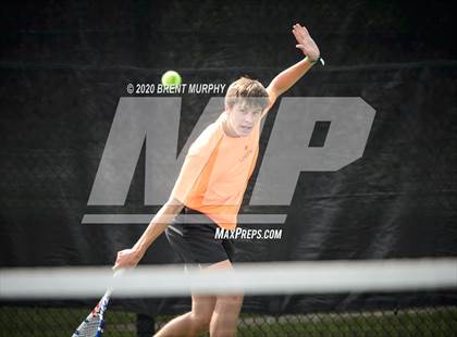 Thumbnail 1 in CHSAA Tennis 5A State Championships - Day 1 photogallery.