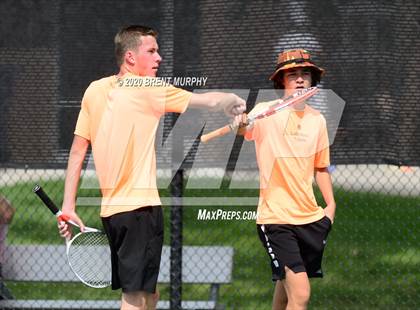 Thumbnail 1 in CHSAA Tennis 5A State Championships - Day 1 photogallery.