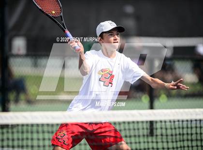 Thumbnail 2 in CHSAA Tennis 5A State Championships - Day 1 photogallery.