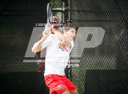 Thumbnail 1 in CHSAA Tennis 5A State Championships - Day 1 photogallery.