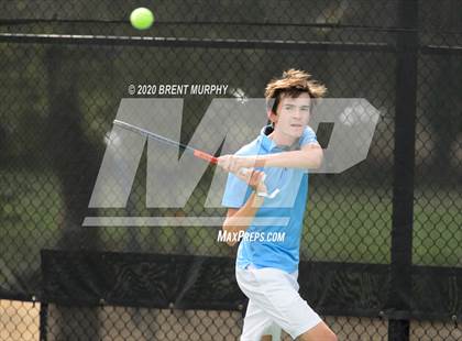 Thumbnail 1 in CHSAA Tennis 5A State Championships - Day 1 photogallery.