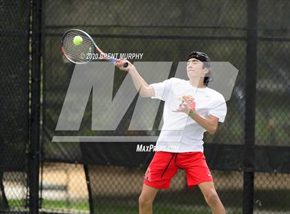 Thumbnail 2 in CHSAA Tennis 5A State Championships - Day 1 photogallery.