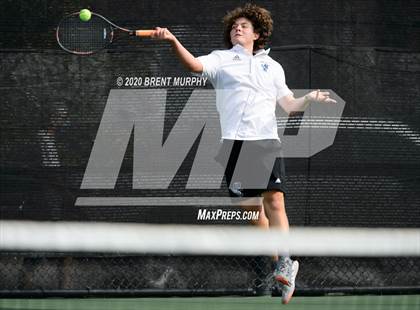 Thumbnail 2 in CHSAA Tennis 5A State Championships - Day 1 photogallery.