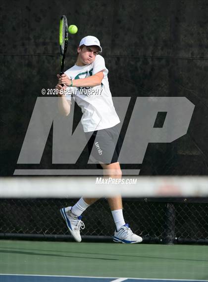Thumbnail 3 in CHSAA Tennis 5A State Championships - Day 1 photogallery.