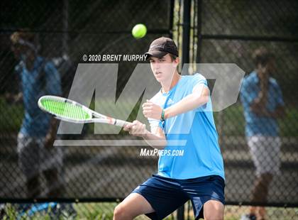 Thumbnail 1 in CHSAA Tennis 5A State Championships - Day 1 photogallery.