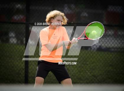 Thumbnail 1 in CHSAA Tennis 5A State Championships - Day 1 photogallery.
