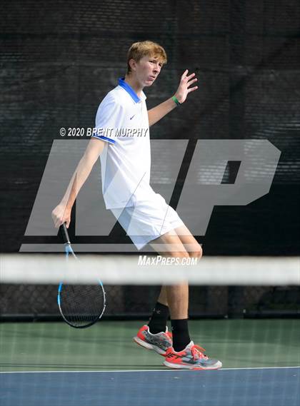 Thumbnail 2 in CHSAA Tennis 5A State Championships - Day 1 photogallery.