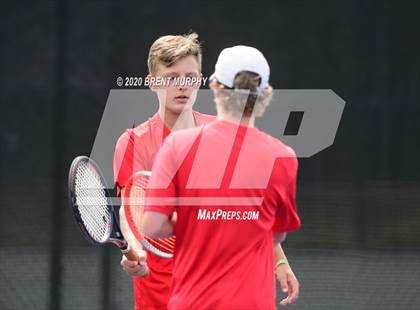 Thumbnail 1 in CHSAA Tennis 5A State Championships - Day 1 photogallery.