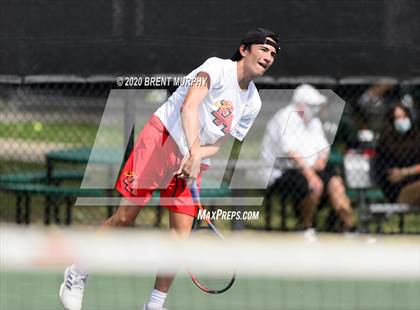 Thumbnail 1 in CHSAA Tennis 5A State Championships - Day 1 photogallery.
