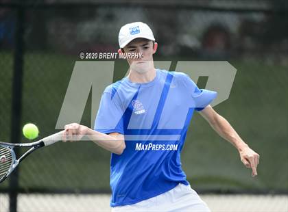 Thumbnail 1 in CHSAA Tennis 5A State Championships - Day 1 photogallery.