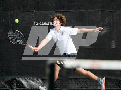 Thumbnail 1 in CHSAA Tennis 5A State Championships - Day 1 photogallery.