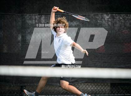 Thumbnail 1 in CHSAA Tennis 5A State Championships - Day 1 photogallery.