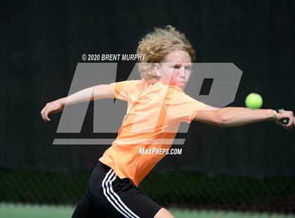 Thumbnail 2 in CHSAA Tennis 5A State Championships - Day 1 photogallery.
