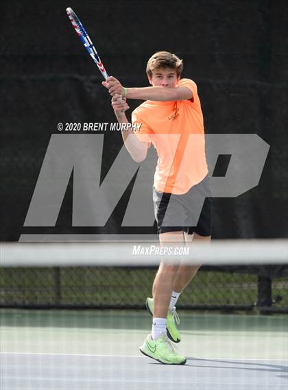 Thumbnail 3 in CHSAA Tennis 5A State Championships - Day 1 photogallery.
