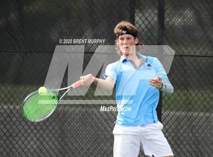 Thumbnail 2 in CHSAA Tennis 5A State Championships - Day 1 photogallery.