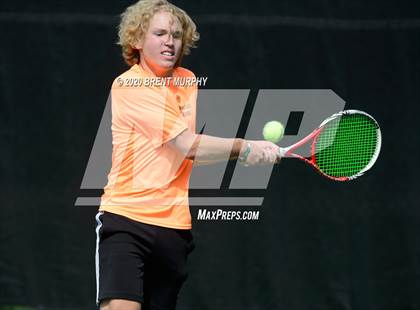 Thumbnail 1 in CHSAA Tennis 5A State Championships - Day 1 photogallery.