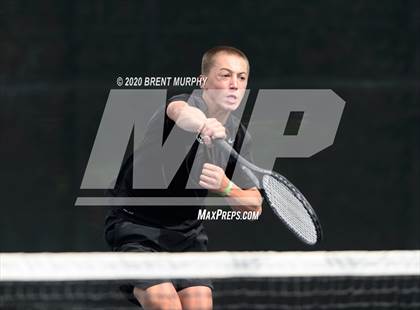 Thumbnail 3 in CHSAA Tennis 5A State Championships - Day 1 photogallery.