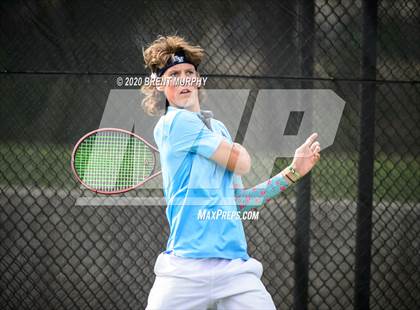 Thumbnail 1 in CHSAA Tennis 5A State Championships - Day 1 photogallery.