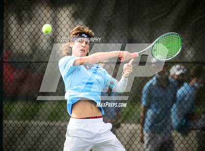 Thumbnail 2 in CHSAA Tennis 5A State Championships - Day 1 photogallery.