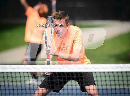 Thumbnail 1 in CHSAA Tennis 5A State Championships - Day 1 photogallery.