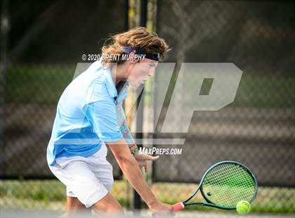 Thumbnail 3 in CHSAA Tennis 5A State Championships - Day 1 photogallery.