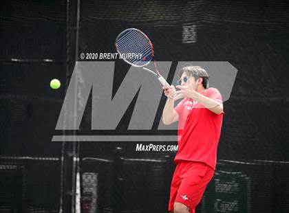 Thumbnail 2 in CHSAA Tennis 5A State Championships - Day 1 photogallery.