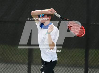 Thumbnail 3 in CHSAA Tennis 5A State Championships - Day 1 photogallery.