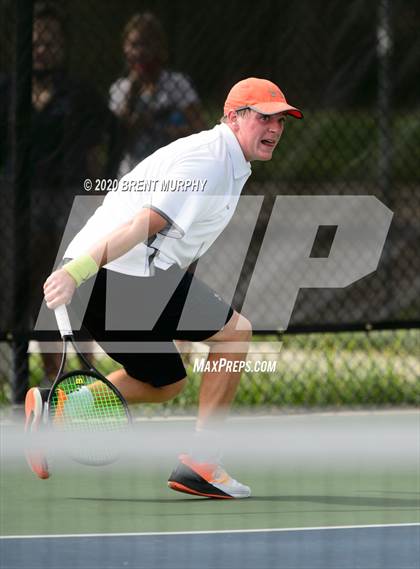 Thumbnail 2 in CHSAA Tennis 5A State Championships - Day 1 photogallery.