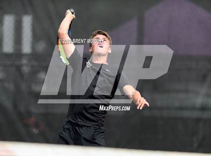 Thumbnail 3 in CHSAA Tennis 5A State Championships - Day 1 photogallery.