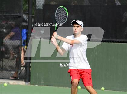 Thumbnail 2 in CHSAA Tennis 5A State Championships - Day 1 photogallery.