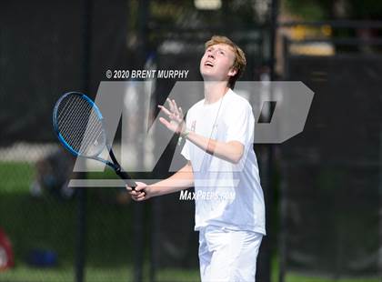 Thumbnail 2 in CHSAA Tennis 5A State Championships - Day 1 photogallery.