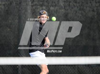 Thumbnail 1 in CHSAA Tennis 5A State Championships - Day 1 photogallery.