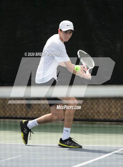 Thumbnail 2 in CHSAA Tennis 5A State Championships - Day 1 photogallery.
