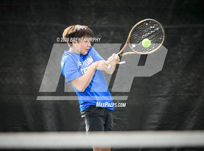 Thumbnail 3 in CHSAA Tennis 5A State Championships - Day 1 photogallery.