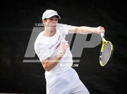 Thumbnail 1 in CHSAA Tennis 5A State Championships - Day 1 photogallery.