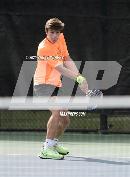 Thumbnail 2 in CHSAA Tennis 5A State Championships - Day 1 photogallery.