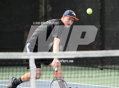 Thumbnail 2 in CHSAA Tennis 5A State Championships - Day 1 photogallery.