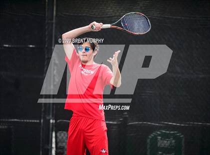 Thumbnail 1 in CHSAA Tennis 5A State Championships - Day 1 photogallery.
