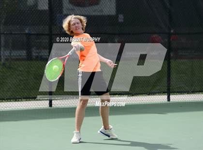 Thumbnail 1 in CHSAA Tennis 5A State Championships - Day 1 photogallery.